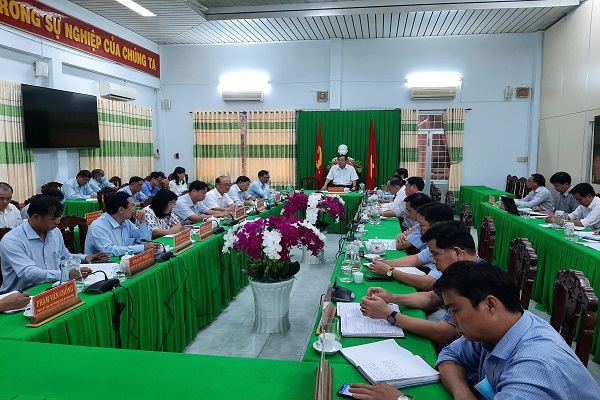 Thành ủy Trà Vinh tổ chức hội nghị sơ kết tình hình thực hiện Nghị quyết tháng 10, triển khai chương trình công tác tháng 11/2022