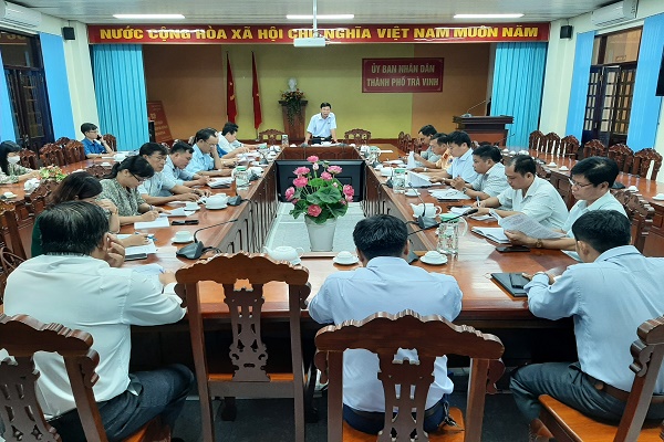 Ủy ban nhân dân thành phố Trà Vinh tổ chức Hội nghị sơ kết tháng cao điểm thực hiện công tác chỉnh trang đô thị, vệ sinh môi trường