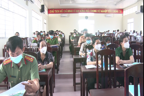 Thành phố Trà Vinh mở lớp cập nhật kiến thức cho cán bộ, đảng viên (đối tượng 5) đợt 1 năm 2022