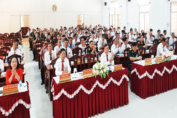 Hội Cựu chiến binh thành phố Trà Vinh tổ chức Đại hội đại biểu lần thứ VII (nhiệm kỳ 2022-2027)
