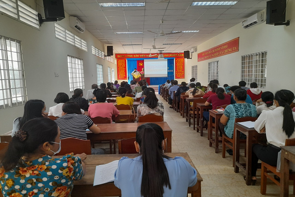 Hội khuyến học thành phố Trà Vinh tổ chức hội nghị tập huấn về công tác khuyến học năm 2022 