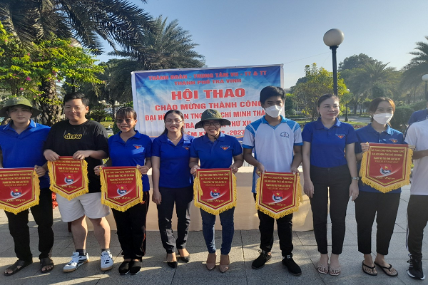 Thành đoàn Trà Vinh tổ chức hội thao chào mừng thành công Đại hội Đoàn TNCS Hồ Chí Minh thành phố Trà Vinh lần thứ XII, nhiệm kỳ 2022-2027