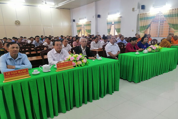 Thành Phố Trà Vinh tổ chức họp mặt mừng lễ Sêne ĐôlTa của đồng bào dân tộc Khmer năm 2022