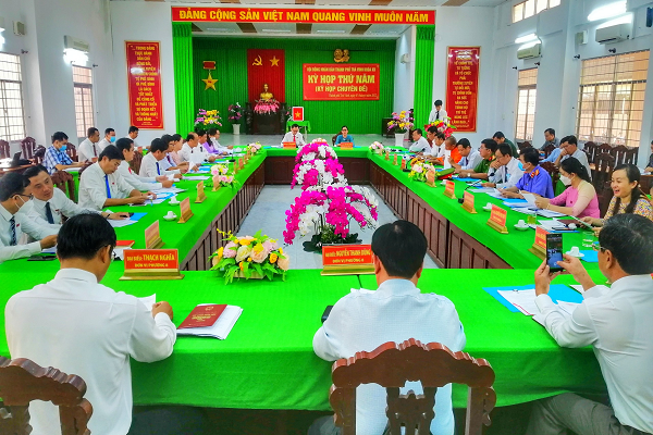 HĐND thành phố Trà Vinh tổ chức Kỳ họp thứ 5 (kỳ họp chuyên đề) bầu chức danh 2 Phó Chủ tịch UBND thành phố