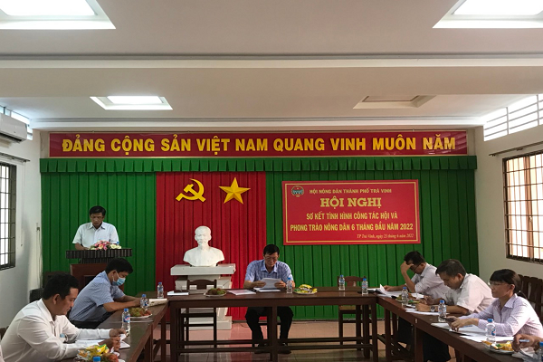 Hội Nông dân thành phố Trà Vinh: Triển khai công tác Hội  và phong trào nông dân 6 tháng cuối năm 2022