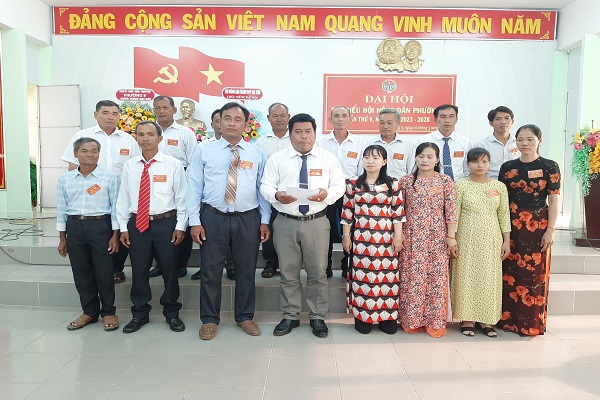 Hội Nông dân các phường và xã Long Đức trên địa bàn thành phố Trà Vinh tổ chức thành công đại hội nhiệm kỳ 2023 – 2028