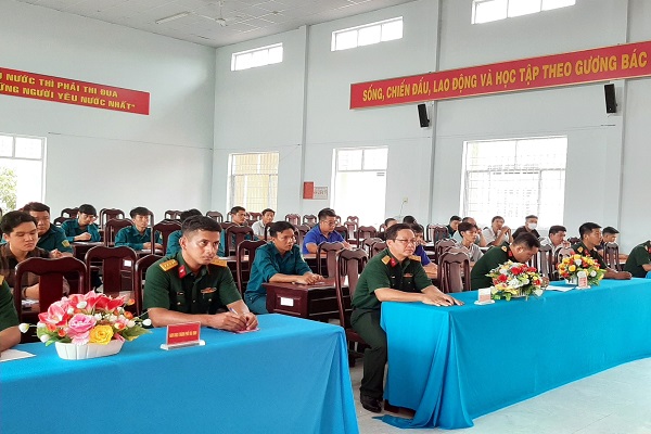 Thành phố Trà Vinh tổ chức  lớp kiến thức quốc phòng an ninh đối tượng 4 năm 2023