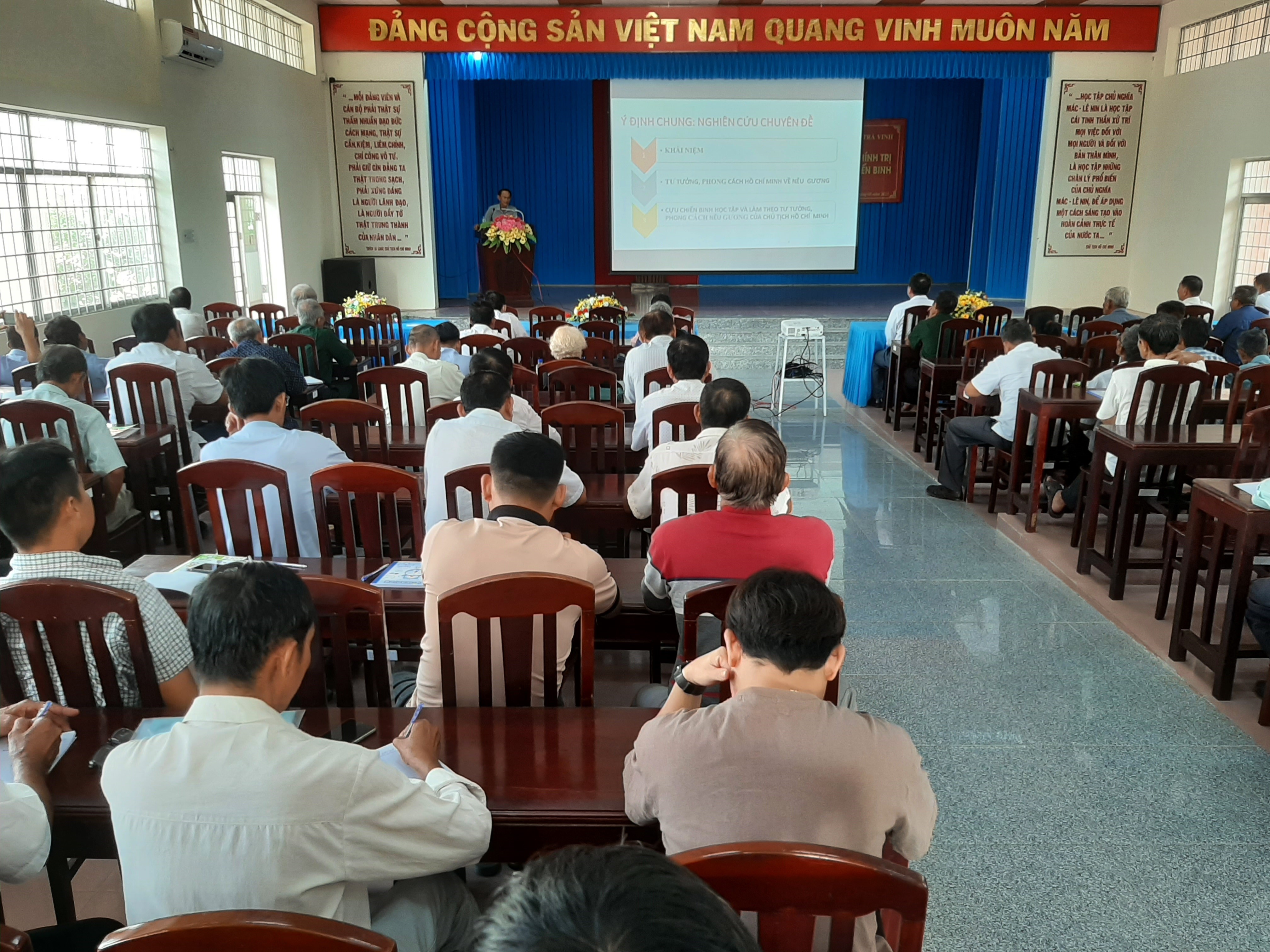Hội cựu chiến binh và Hội nông dân Thành phố Trà Vinh tổ chức tập huấn công tác hội năm 2023